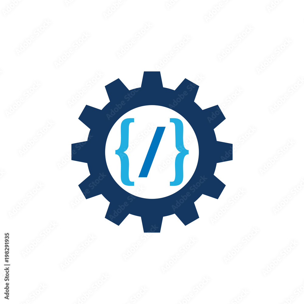 Code Gear Logo Icon Design