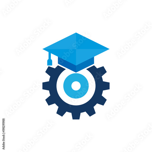 Wallpaper Mural School Gear Logo Icon Design Torontodigital.ca