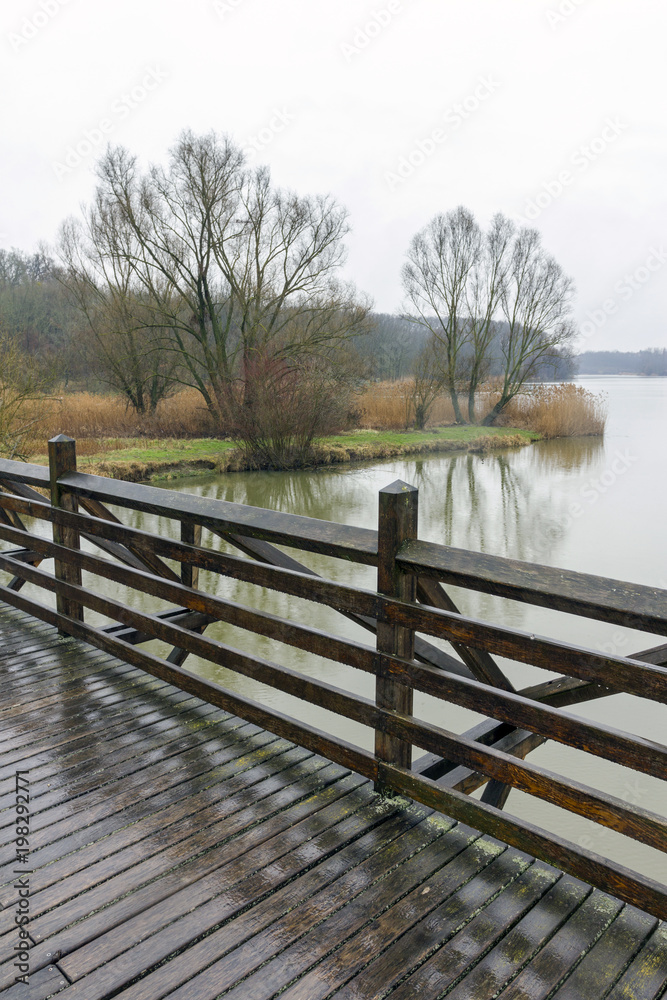 Naklejka premium Lake Deseda