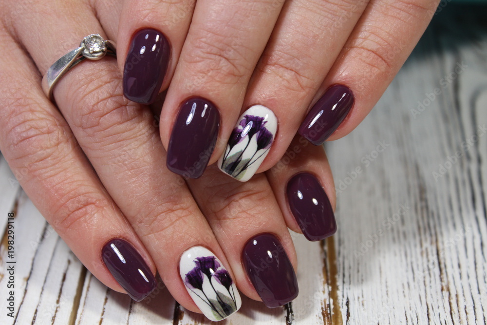 Stylish manicure nails Stylish manicure nails