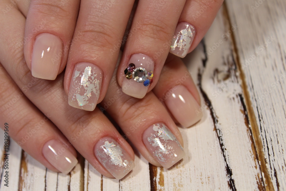 fashionable female manicure fashionable female manicure