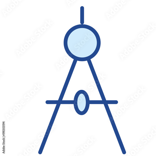 Zirkel Vector Icon