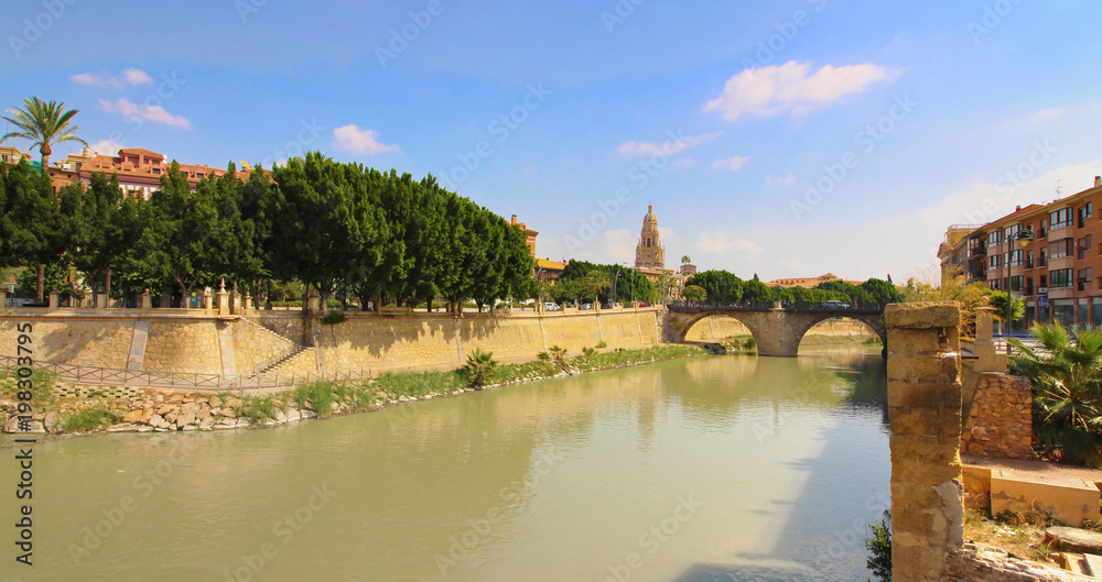 Fototapeta premium Río Segura, Murcia, España