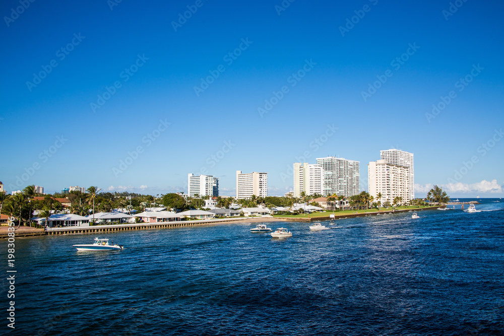 Shipping Channel in Fort Lauderdale