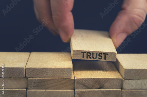 Slika na platnu Building trust