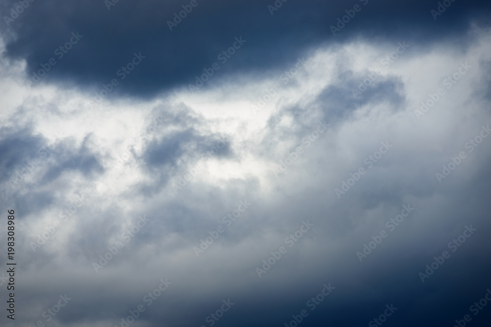 Cumulonimbus Clouds at lake constance in spring Cumulonimbus Clouds at lake constance in spring