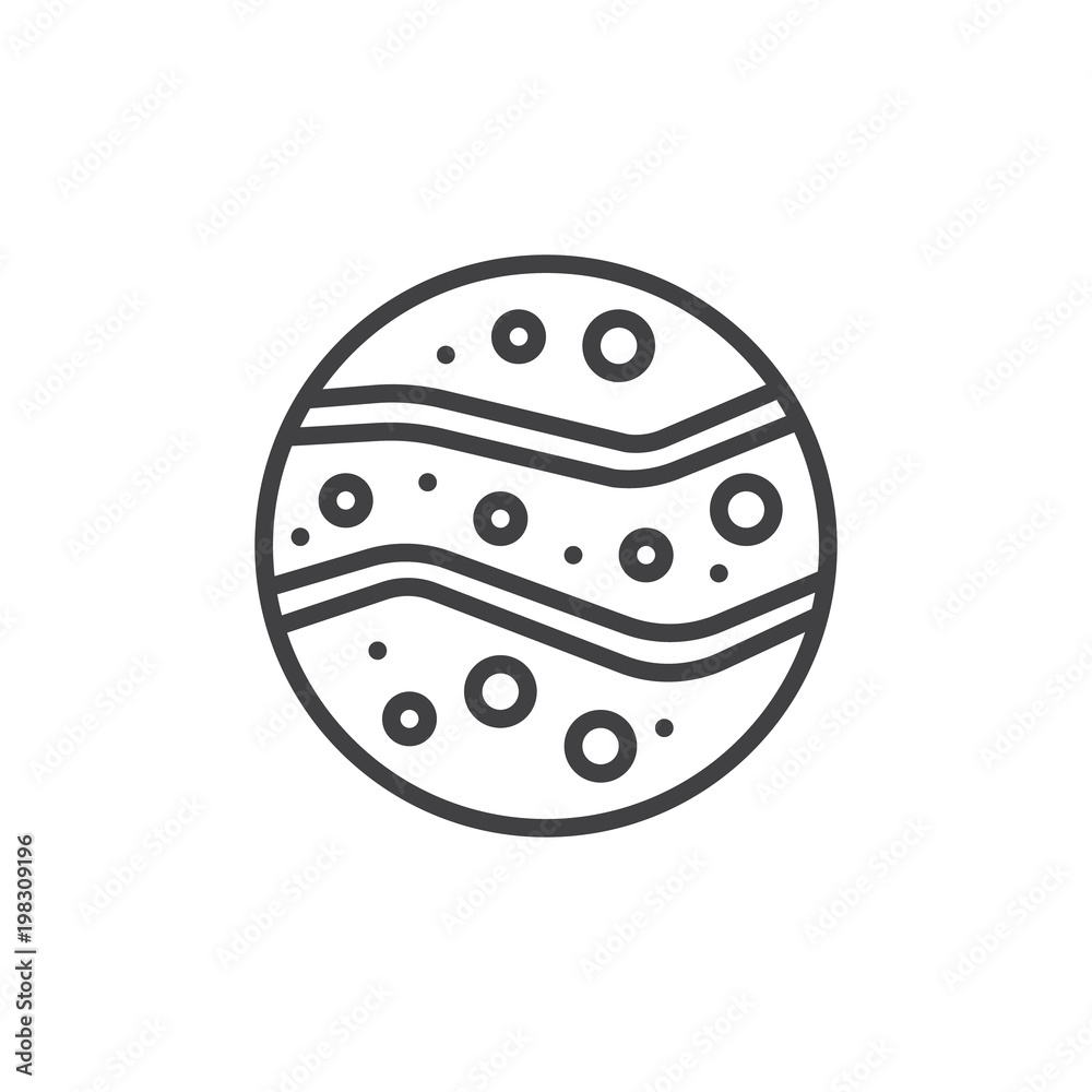 Space planet outline icon. linear style sign for mobile concept and web design. Astronomy simple line vector icon. Symbol, logo illustration. Pixel perfect vector graphics Space planet outline icon. linear style sign for mobile concept and web design. Astronomy simple line vector icon. Symbol, logo illustration. Pixel perfect vector graphics