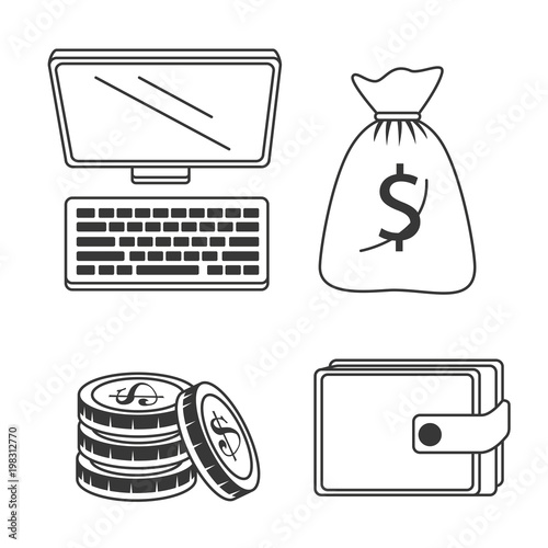 tax return time set icons