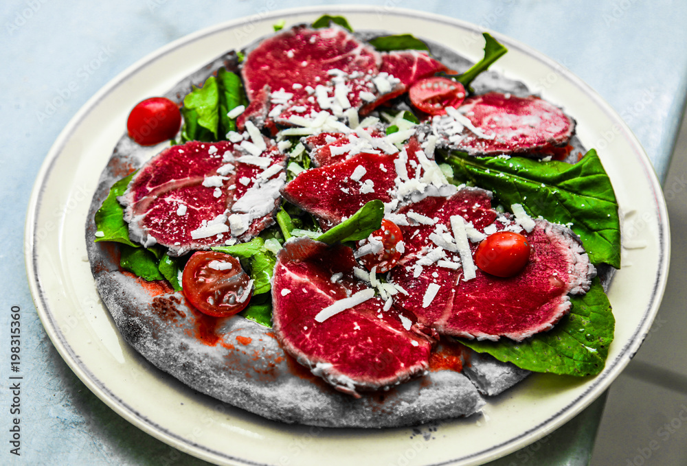 Carpaccio Pizza 