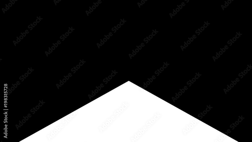 abstract motion graphics and animated background of black and white triangle and line motion