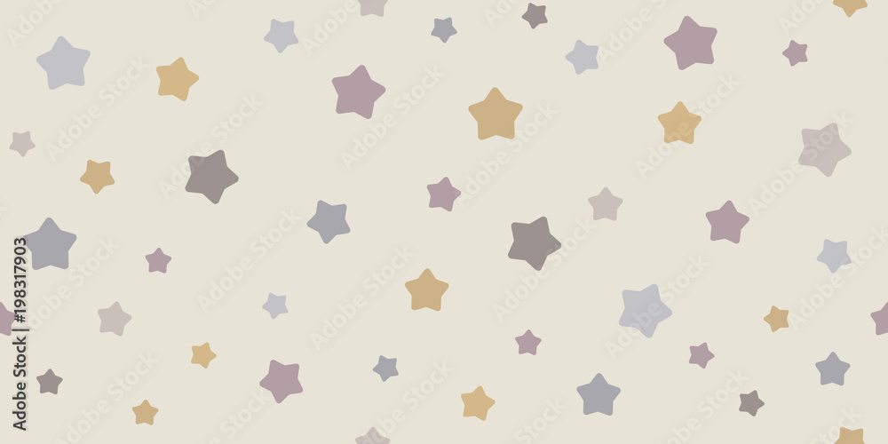 Funny baby seamless star pattern Funny baby seamless star pattern