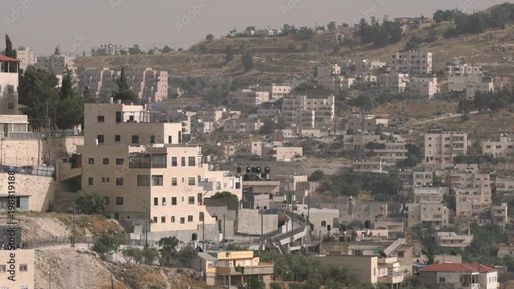 Buildings on hills Buildings on hills