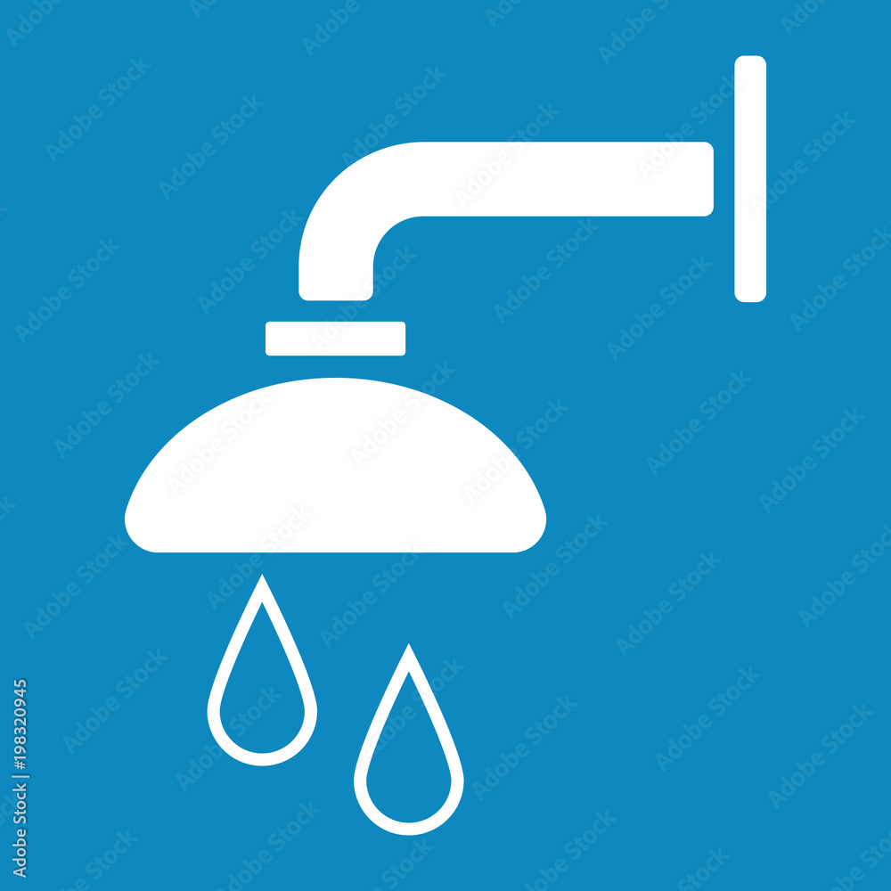 WC & Toiletten Icon - Dusche WC & Toiletten Icon - Dusche
