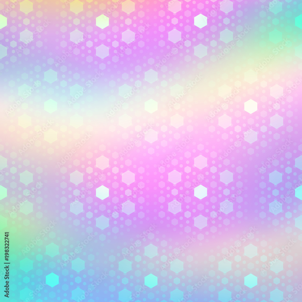 Abstract holographic background.