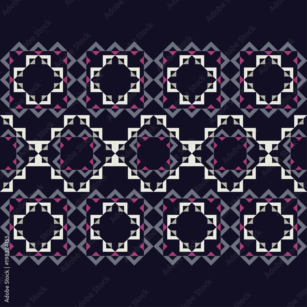 Ethnic boho seamless pattern. Tribal pattern. Folk motif. Textile rapport. Ethnic boho seamless pattern. Tribal pattern. Folk motif. Textile rapport.