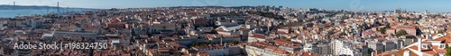 Panoramic of the city of lisbon