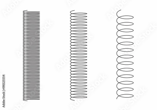 Different springs illustration