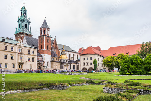 Zamek w Krakowie - długa ekspozycja