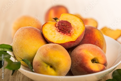 Fresh sweet Peaches