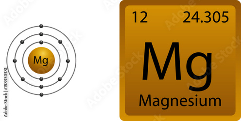 Magnesium Atom Shell
