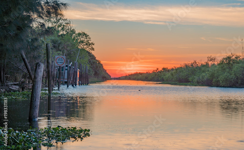 Serene Sunset on the St Johns River