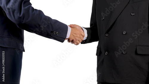Businessman shaking hands.Business,meeting,negotiating,good deal,success,agreement concept.With clipping path.