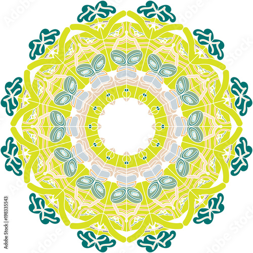 Mandala Lace Pattern, Oriental