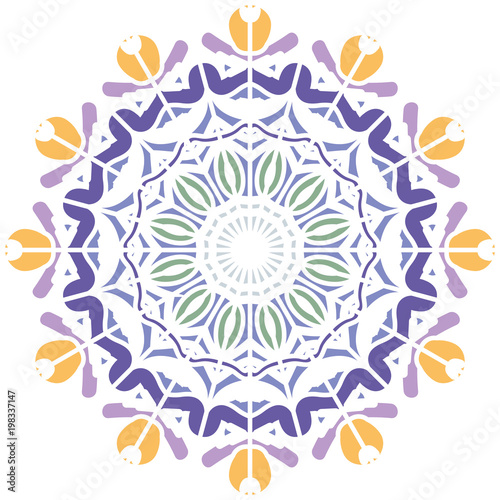 Mandala Lace Pattern, Oriental