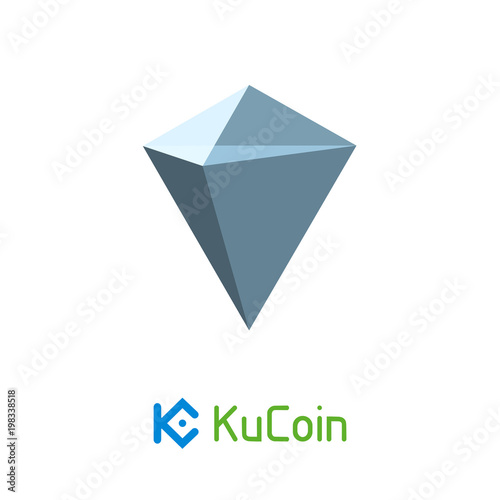 KuCoin Shares Cryptocurrency Sign Isolated