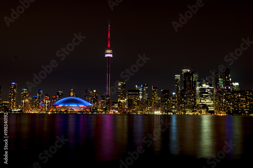 Toronto Night Skyline © Anil Babbar
