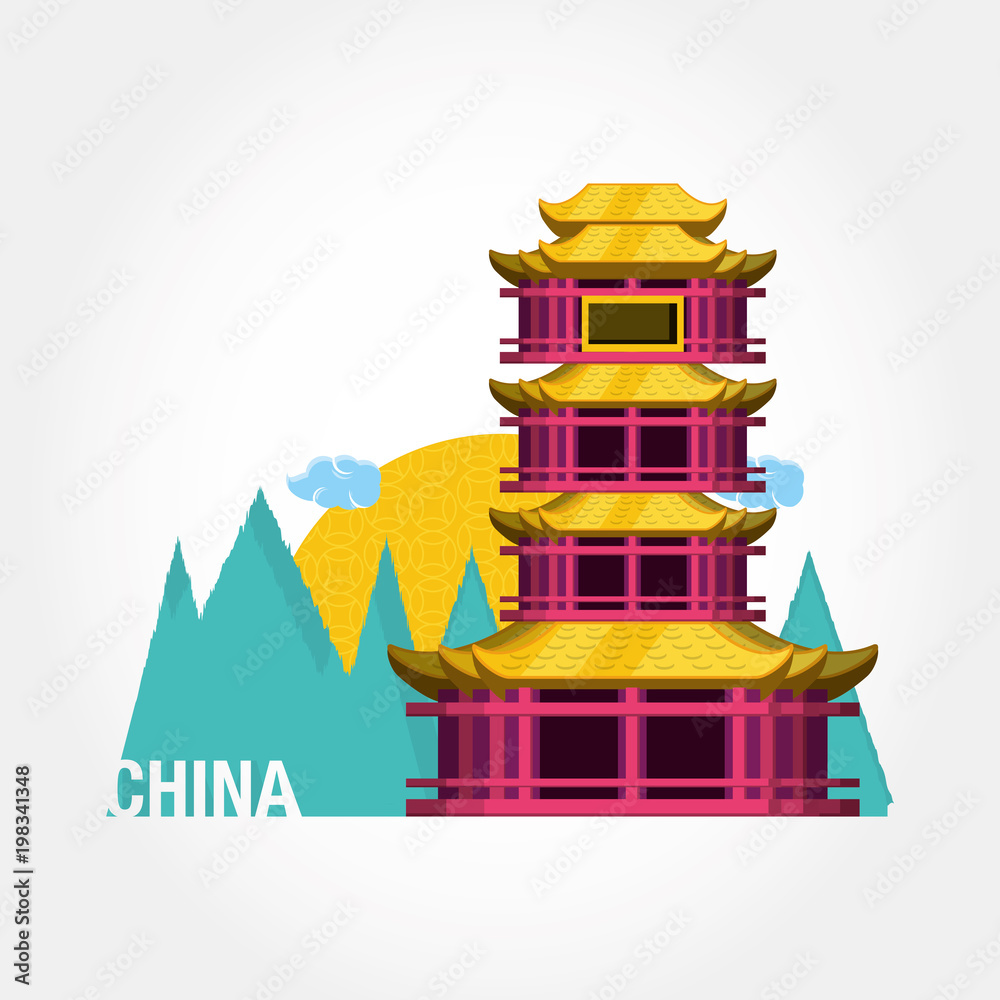 chinese culture architecture icons chinese culture architecture icons