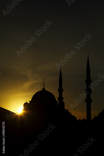 Wallpaper Mural sunset in istanbul Torontodigital.ca