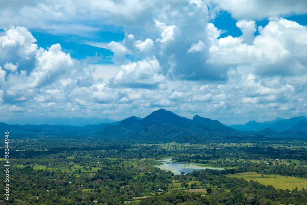 Sigiriya Lion Rock Fortress in Sri Lanka