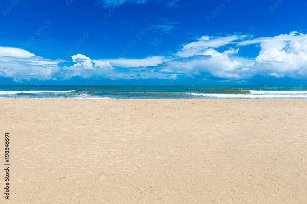 Beach and beautiful tropical sea. Beach and beautiful tropical sea.