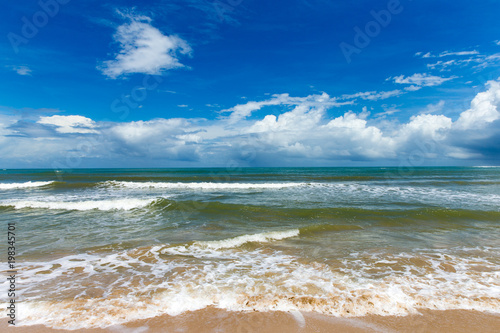 Beach and beautiful tropical sea.