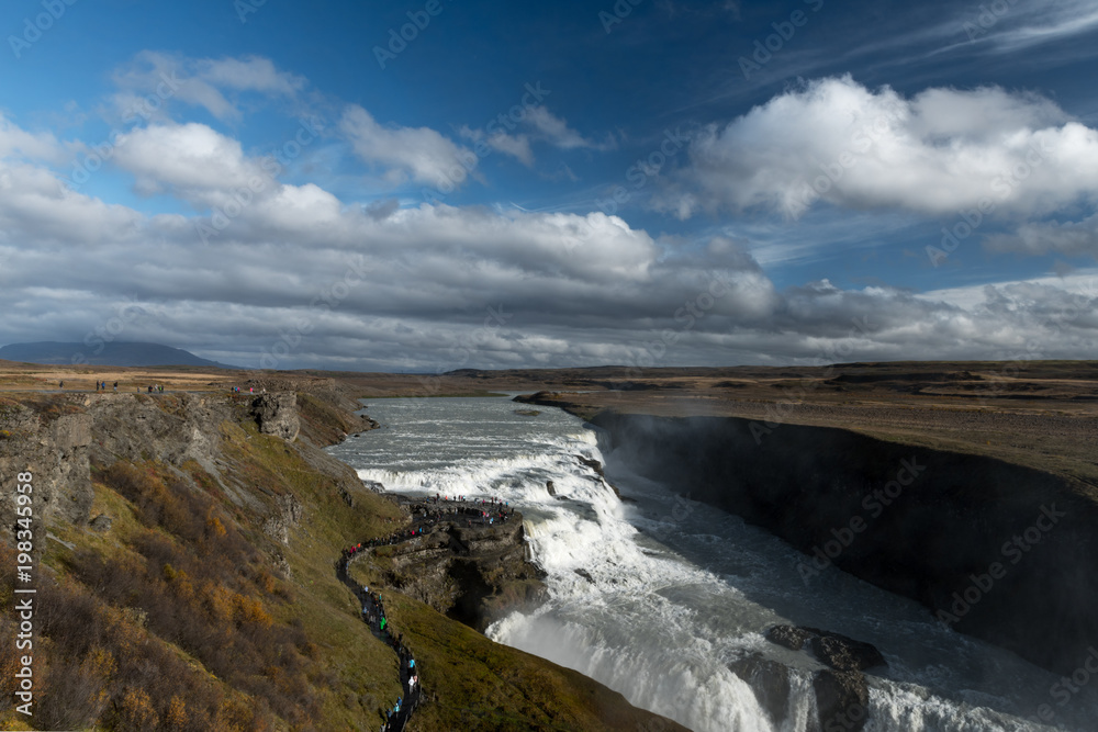 Gulfoss Waterfall, Iceland