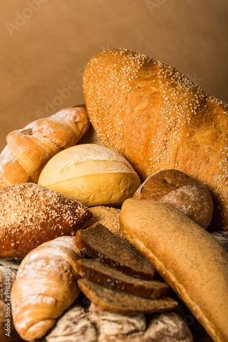 Assorted products breads