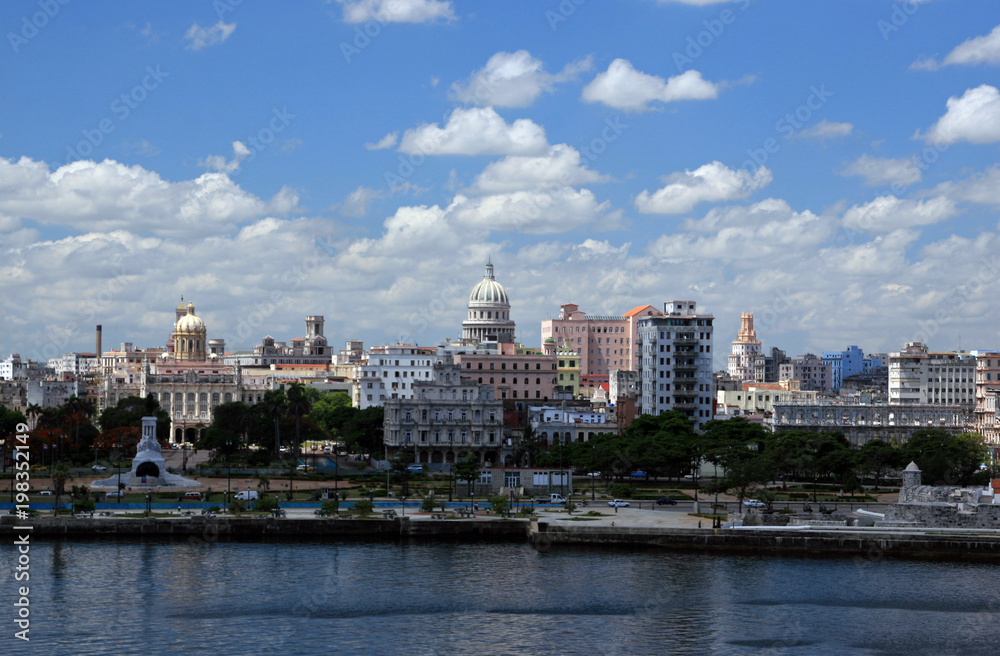 View of Havana, from Fortaleza de San Carlos de la Cabaña, Cuba