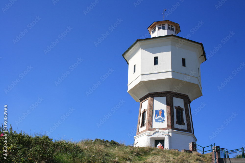 historischer Wasserturm auf Langeoog historischer Wasserturm auf Langeoog