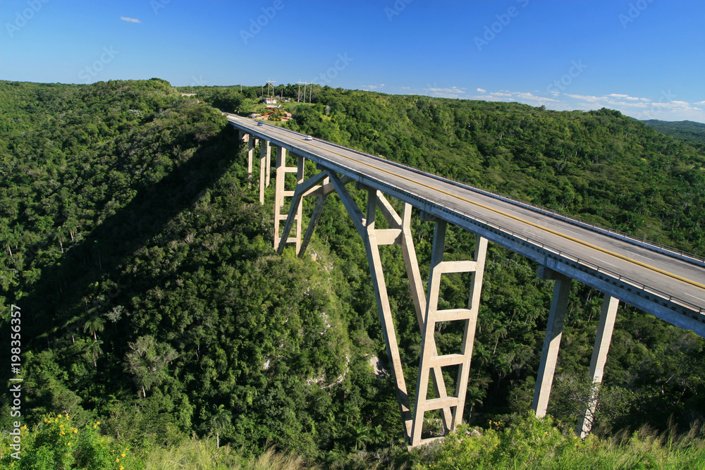 The Bridge of Bacunayagua, Cuba