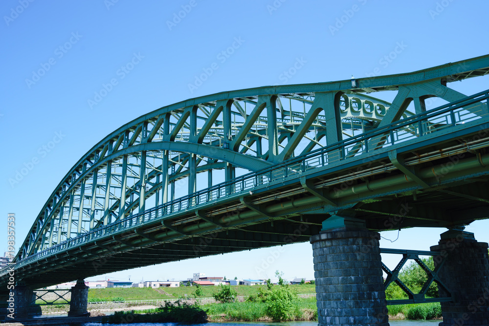 （北海道）旭川市のシンボル　旭橋