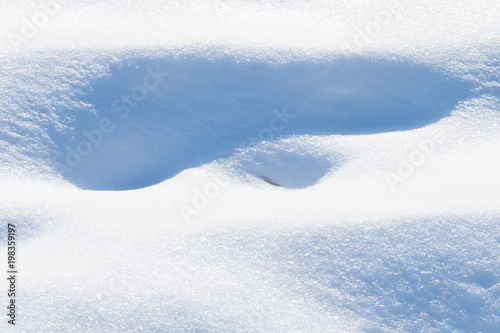 texture-snow fallen on the ground © KVN1777