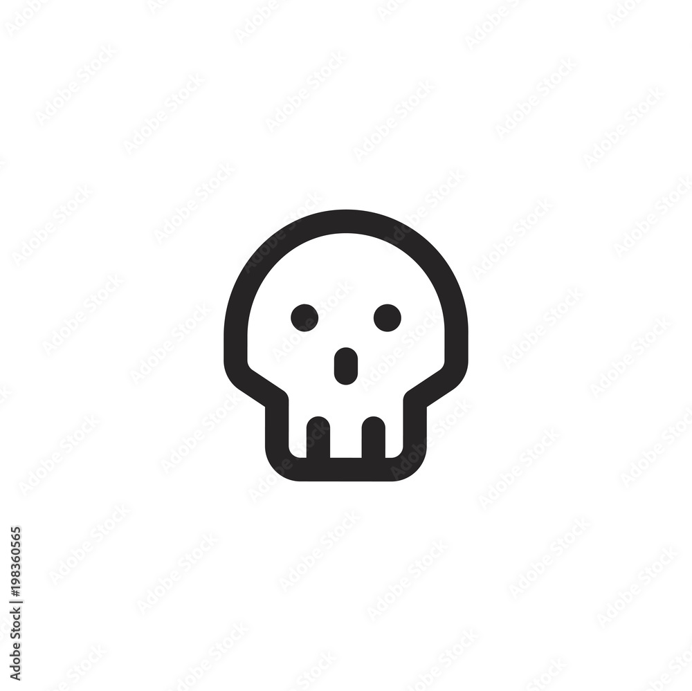 skull icon. sign design skull icon. sign design