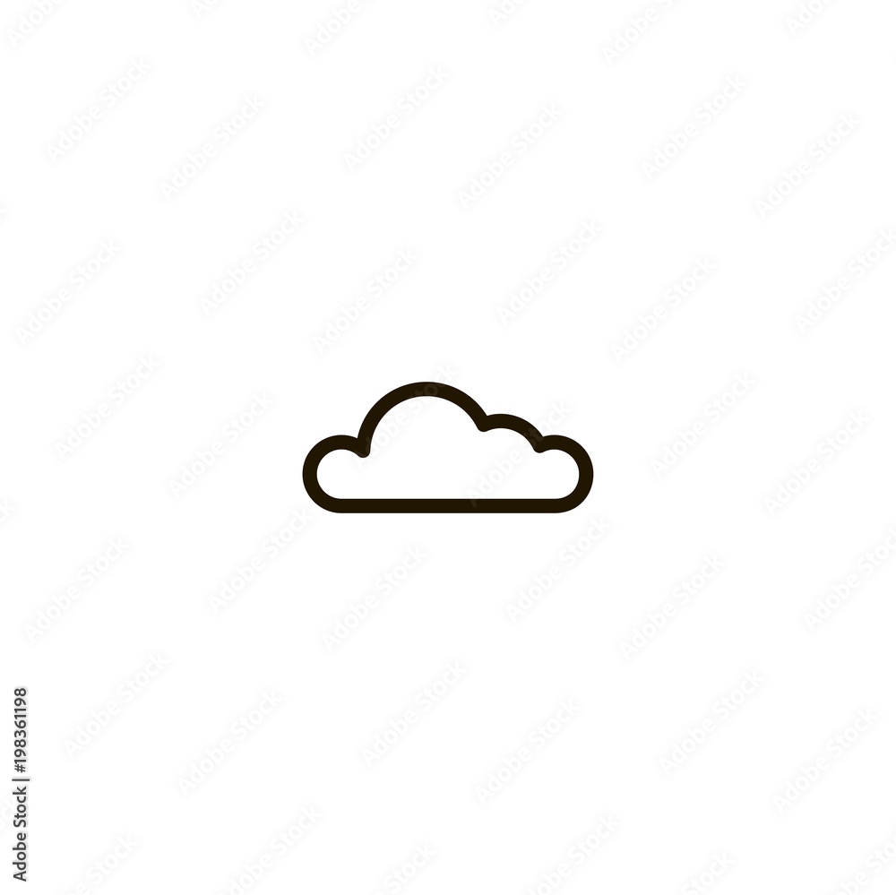 cloud icon. sign design cloud icon. sign design