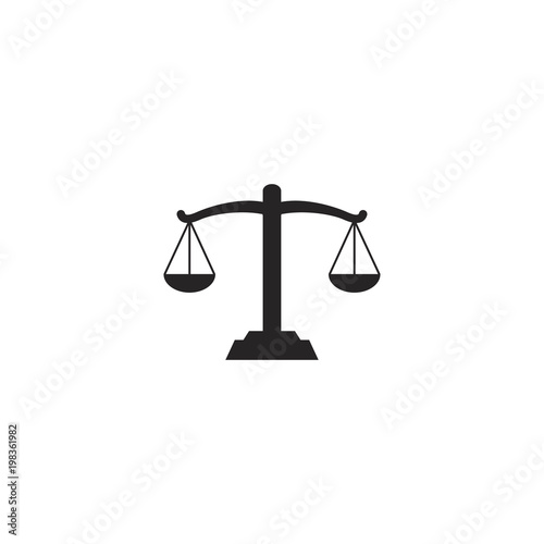 scale icon. sign design
