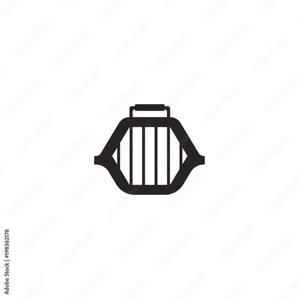 cage icon. sign design