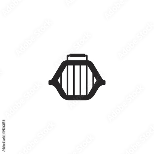 cage icon. sign design © Rovshan