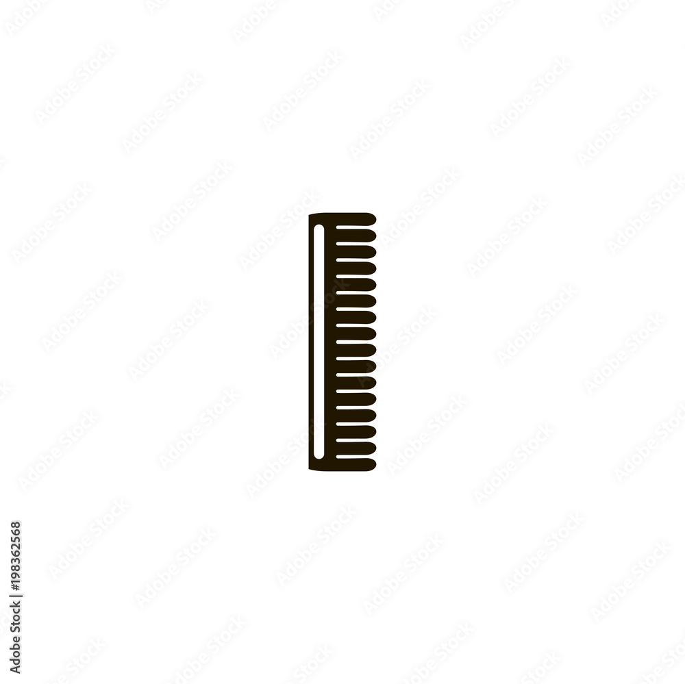comb icon. sign design comb icon. sign design