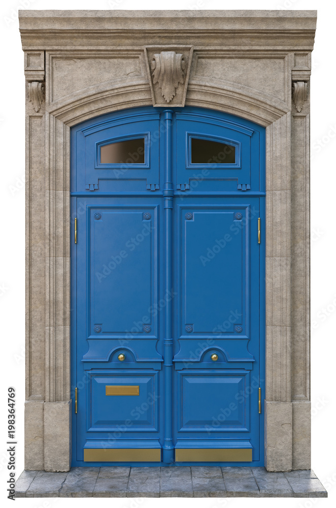 entrance classical doors