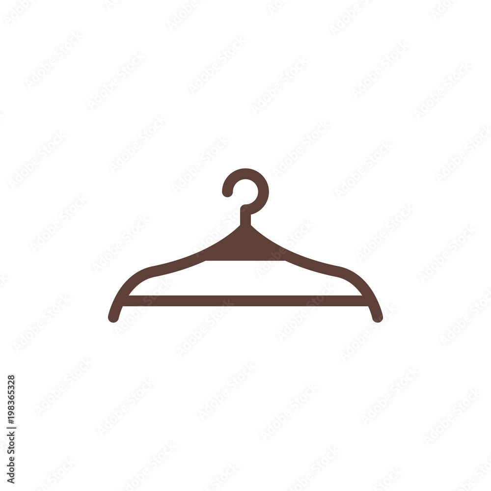 cloth hanger flat vector icon. Modern simple isolated sign. Pixel perfect vector illustration for logo, website, mobile app and other designs cloth hanger flat vector icon. Modern simple isolated sign. Pixel perfect vector illustration for logo, website, mobile app and other designs